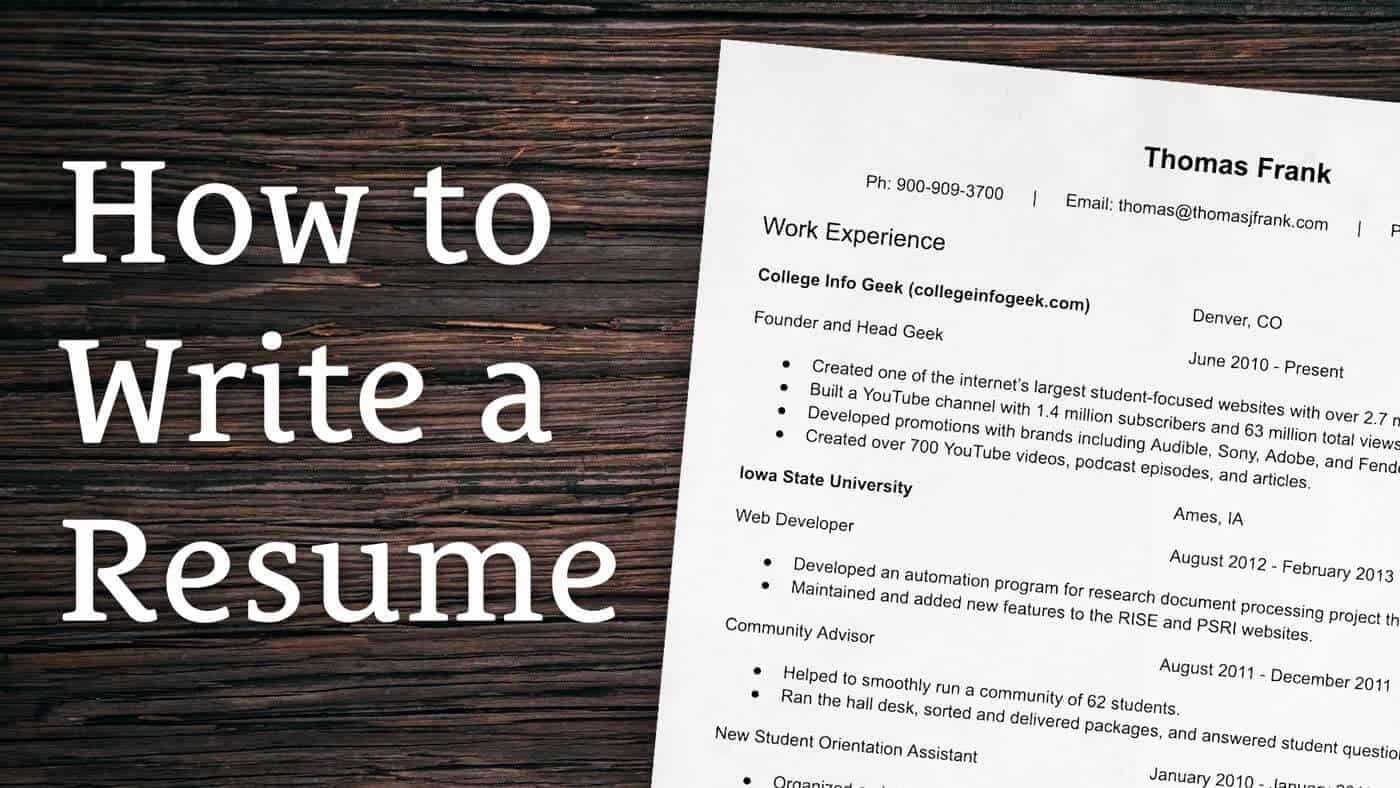 How to Write a Resume During Covid-19