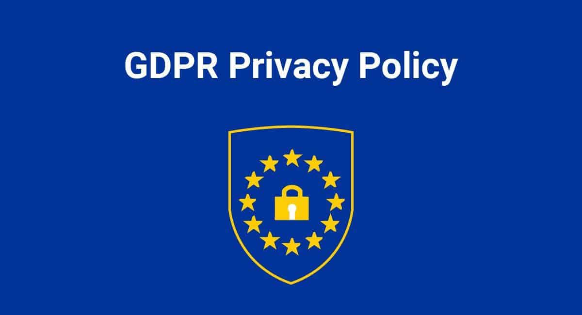 GDPR and Privacy Policy